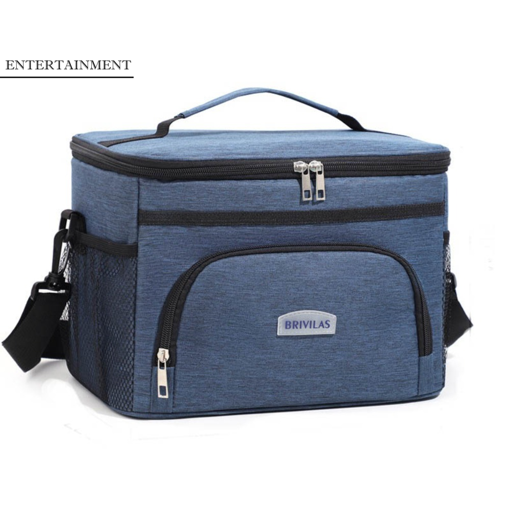 Food Storage Zipper - Bolsa Térmica Portátil de Grande Capacidade