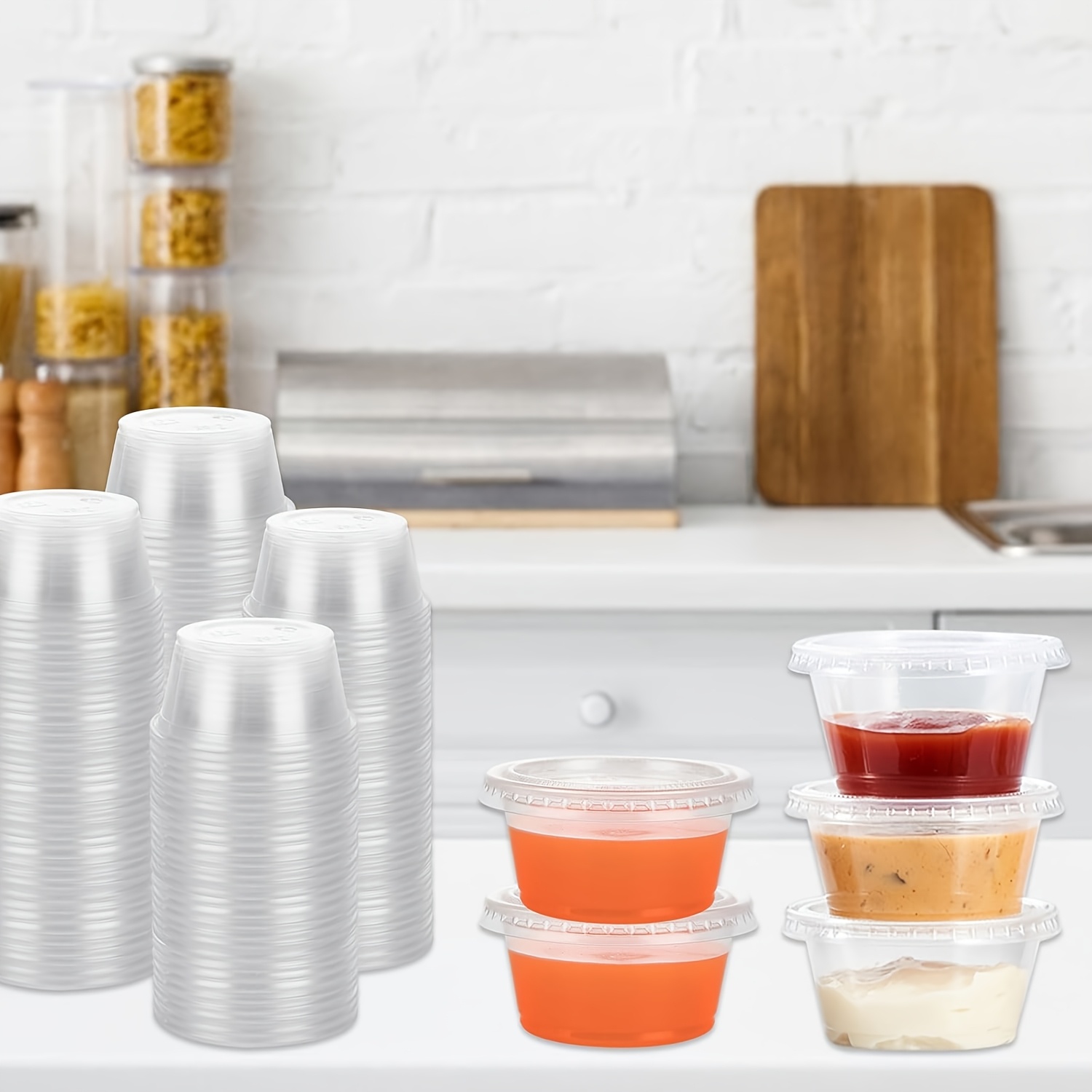 Food Storage Safety - 50/100 pces caixa de vedação de