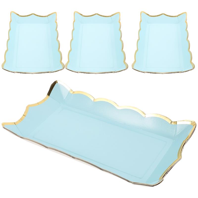 Food Storage Safety - Bandeja descartável para servir comida, 4