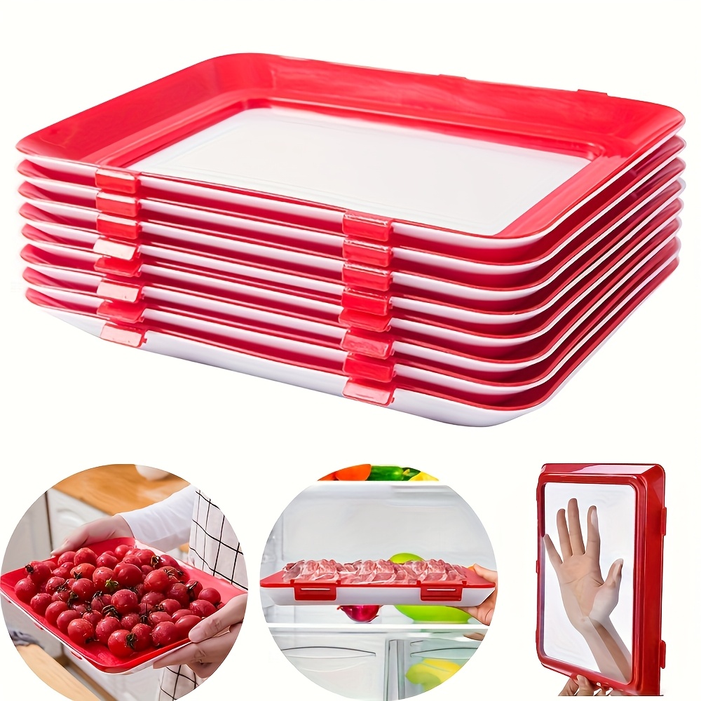 Food Storage Food Safety - Tabuleiro de Conservação de Alimentos Reutilizável