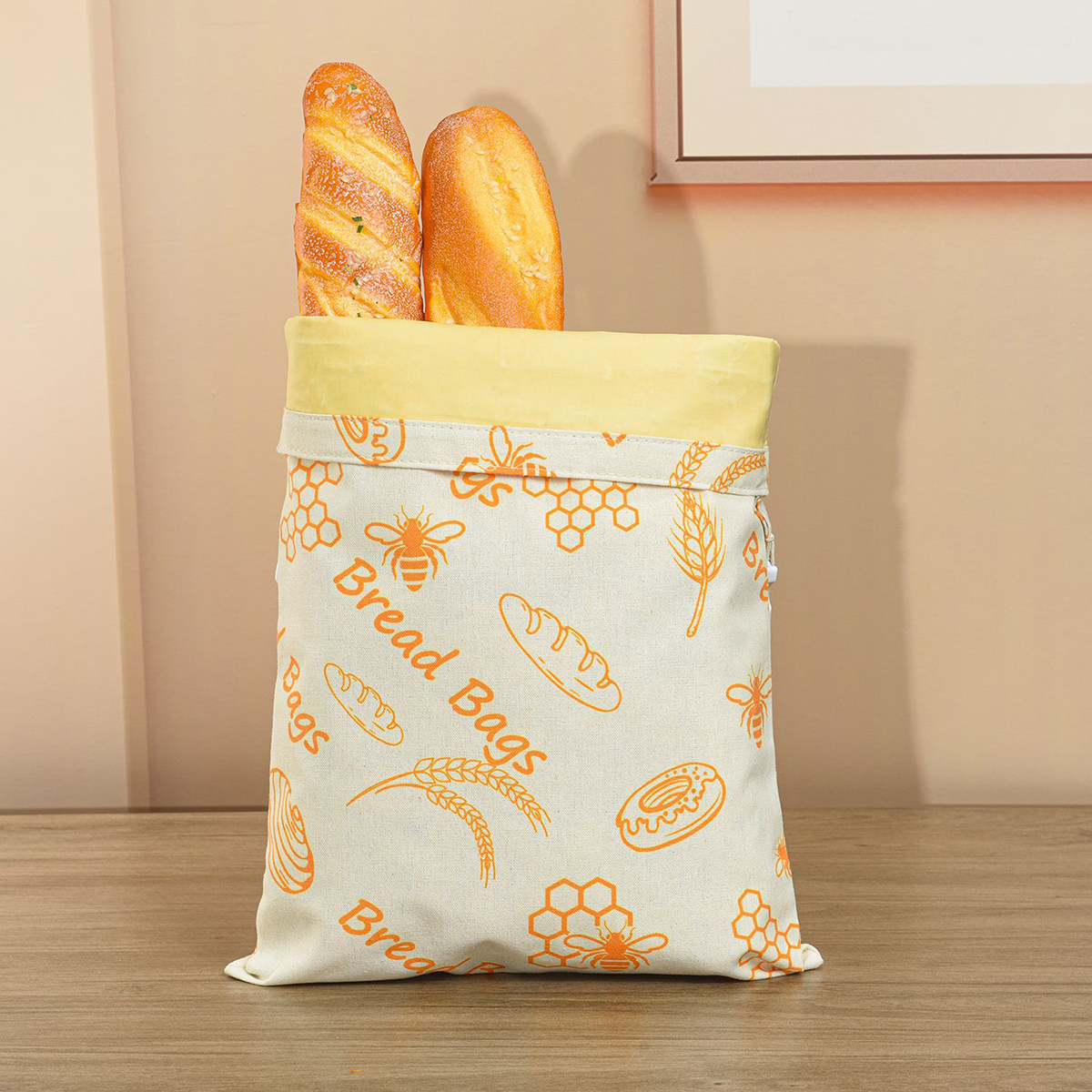 Food Storage Bags Reusable - Sacos de Pão de Cera de