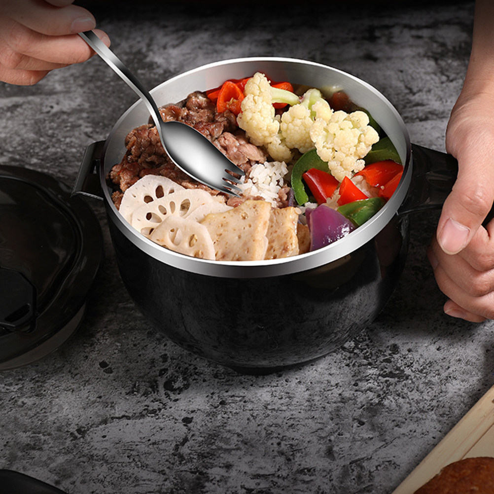 Food Storage In Stainless Steel - Conjunto de Tigelas de Aço Inoxidável