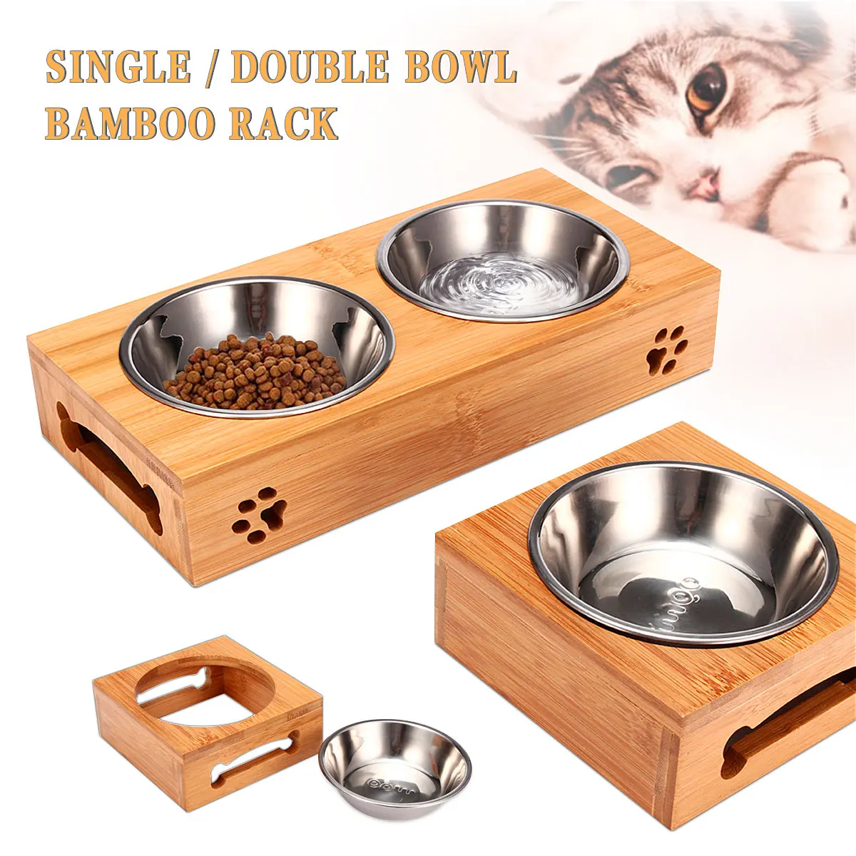 Food Storage Food Safety - Gato de estimação tigela urso placa