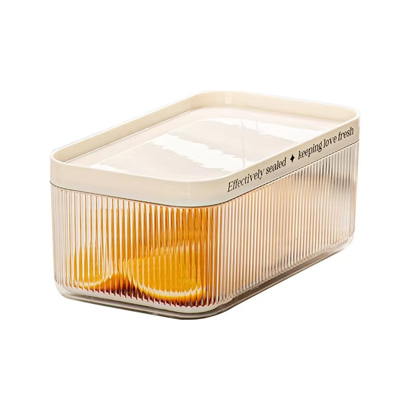 Storage Food Tray - Caixas Organizadoras Empilháveis de Plástico PET