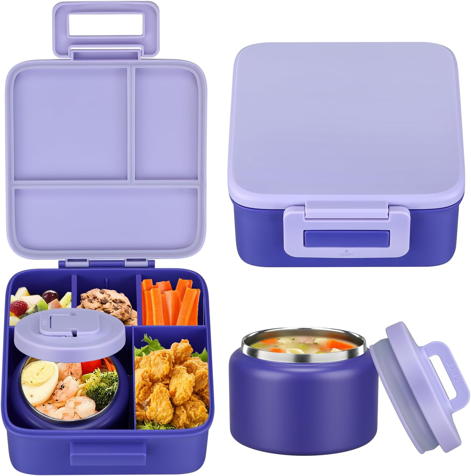 Food Storage Safety - Conjunto de Caixa de Almoço Bento