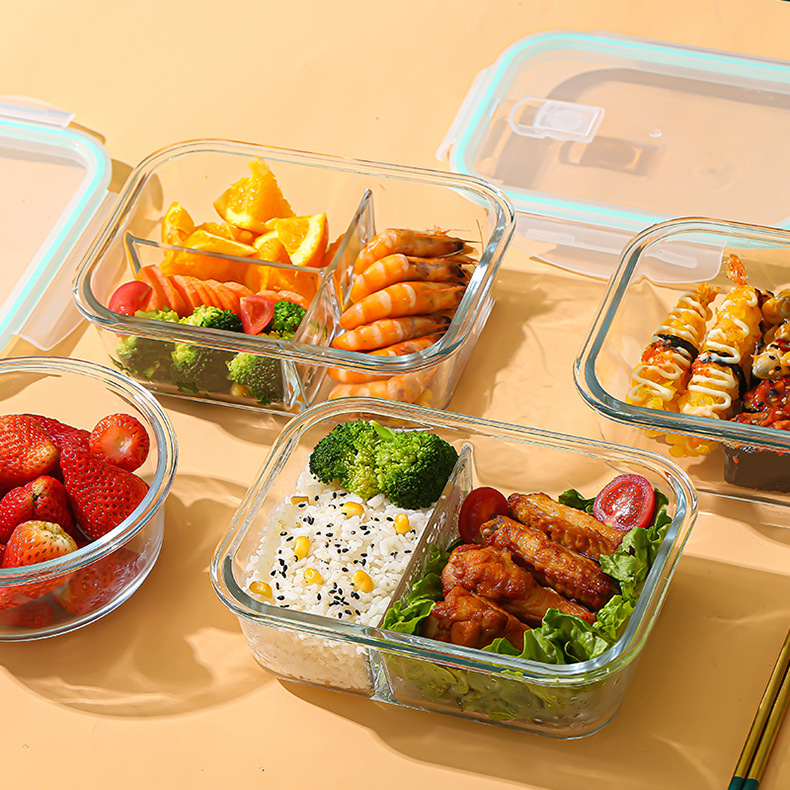 Food Storage Safety - Caixa de Vidro para Conservação de