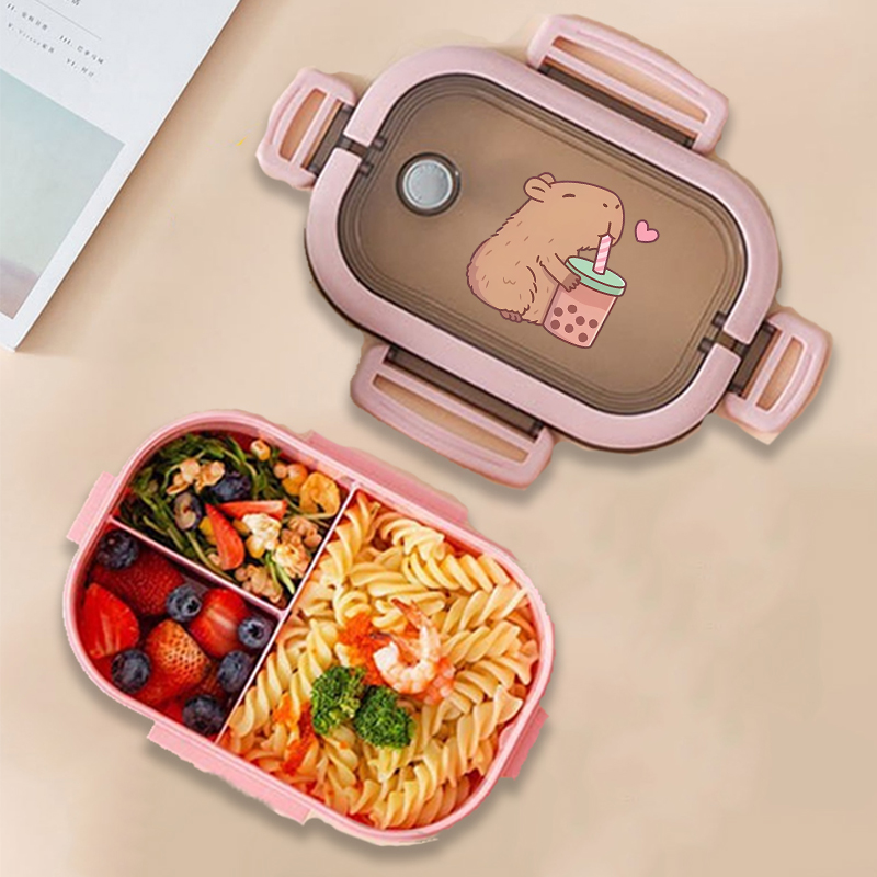 Food Storage Room - Capivara bento lancheira anime animais impressão
