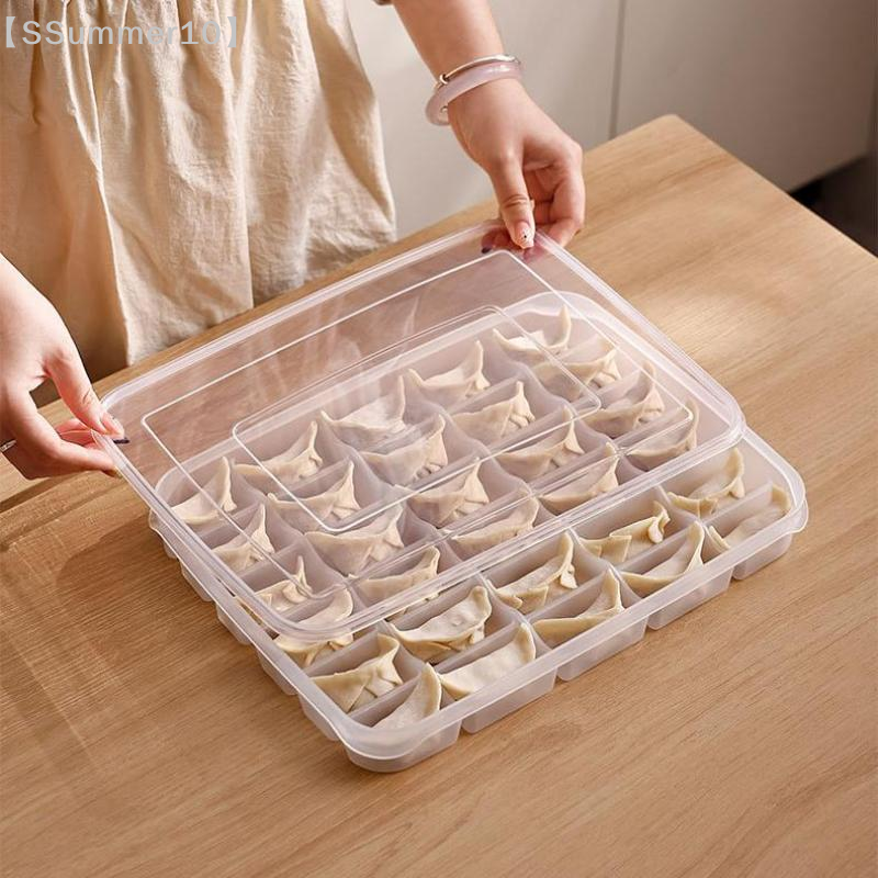 Storage Food Tray - 【SSummer10】 Caixa Organizadora Transparente para Geladeira