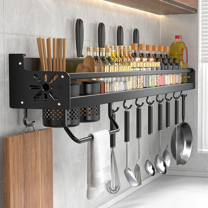 Food Storage Shelving - Organizador de cozinha prateleira de parede