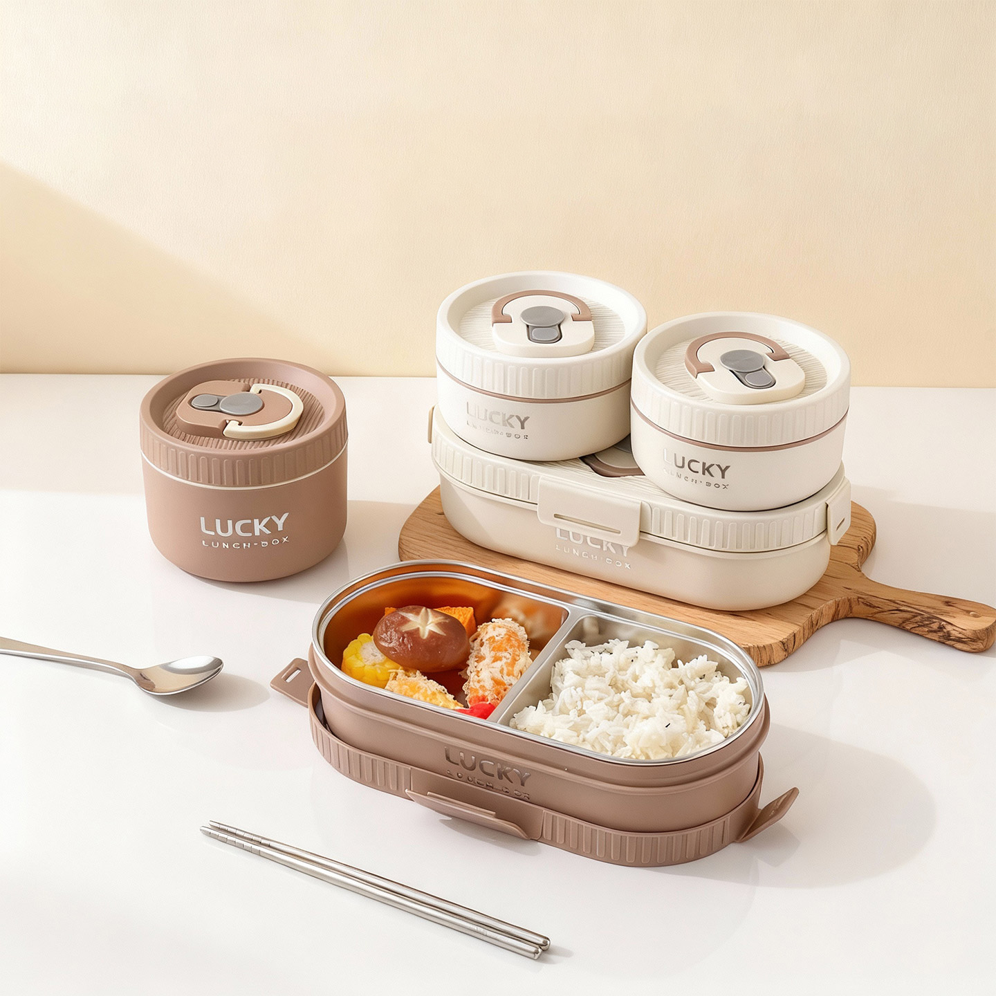 Food Storage Safety - WORTHBUY 304 aço inoxidável oval isolado