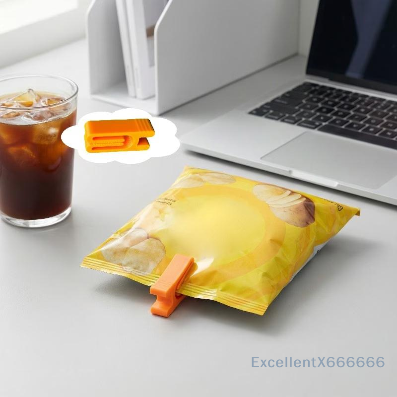 Food Storage Bags Reusable - Clipes de Vedação para Sacos de