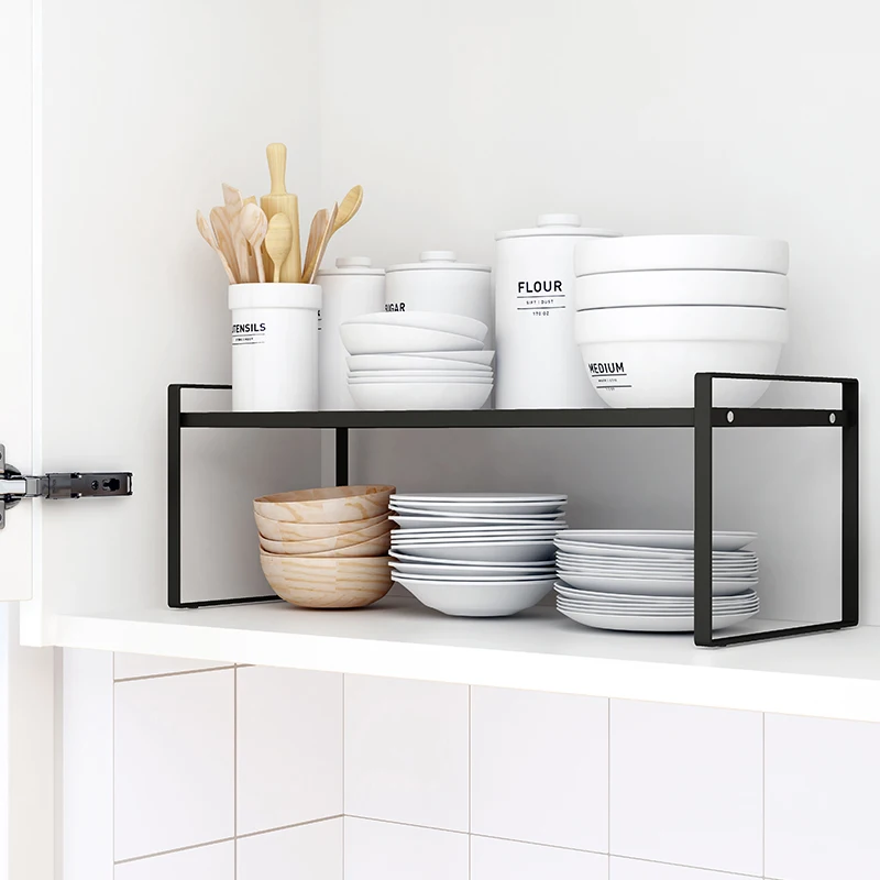Food Storage Shelving - Pratos de cozinha de aço tigela