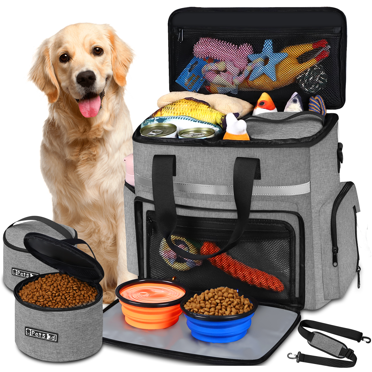 Food Storage Zipper - Petskd bolsa organizadora para cães ao