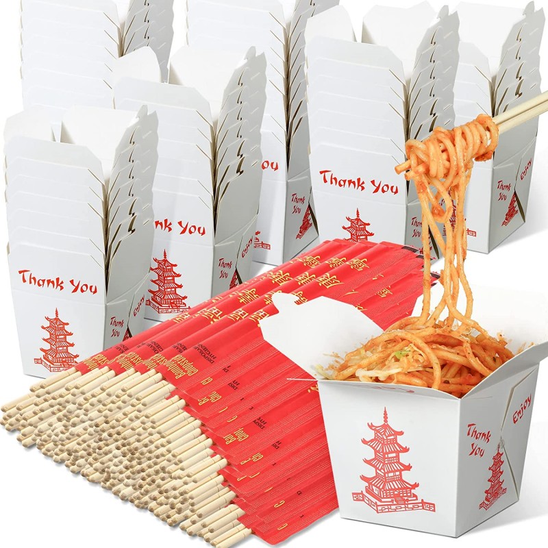 Food Storage Safety - Recipientes de comida para viagem chineses