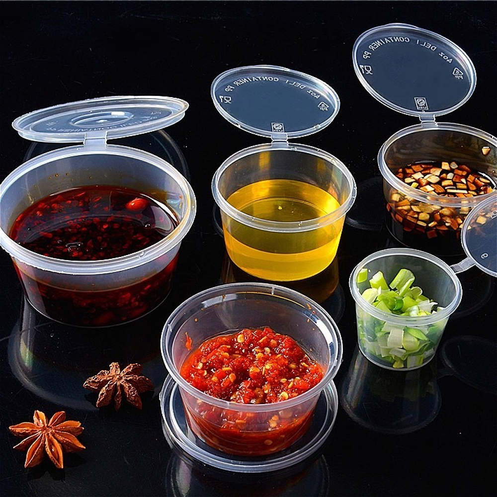 Food Storage Safety - 50/100 Peças Copos Descartáveis para Armazenamento