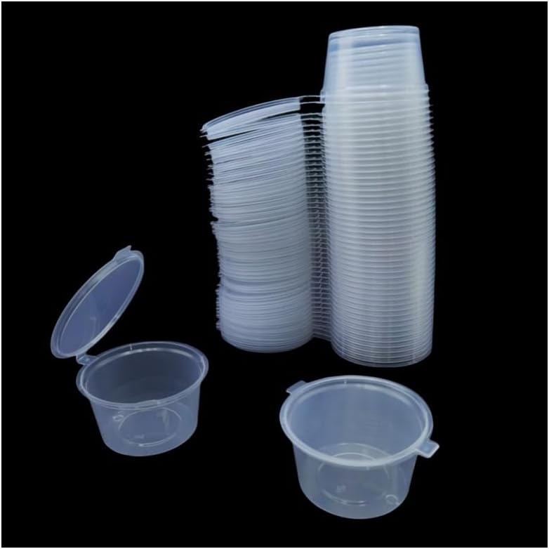 Food Storage Safety - Copos de Plástico Transparente Descartáveis com
