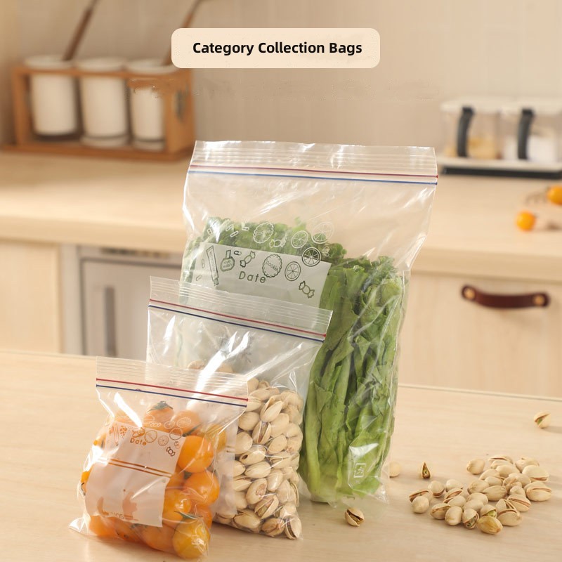 Saco Reutilizável com Zíper, T - Food Storage Zip Lock Bags avaliação e preço