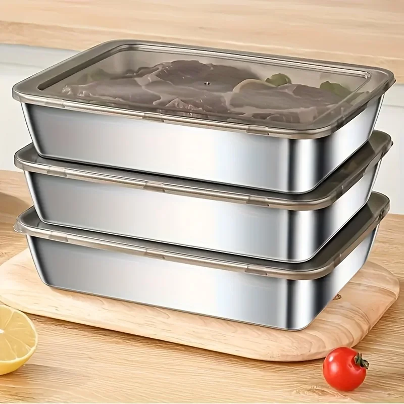 Conjunto de 5 Peças de Armazen - Food Storage In Stainless Steel avaliação e preço