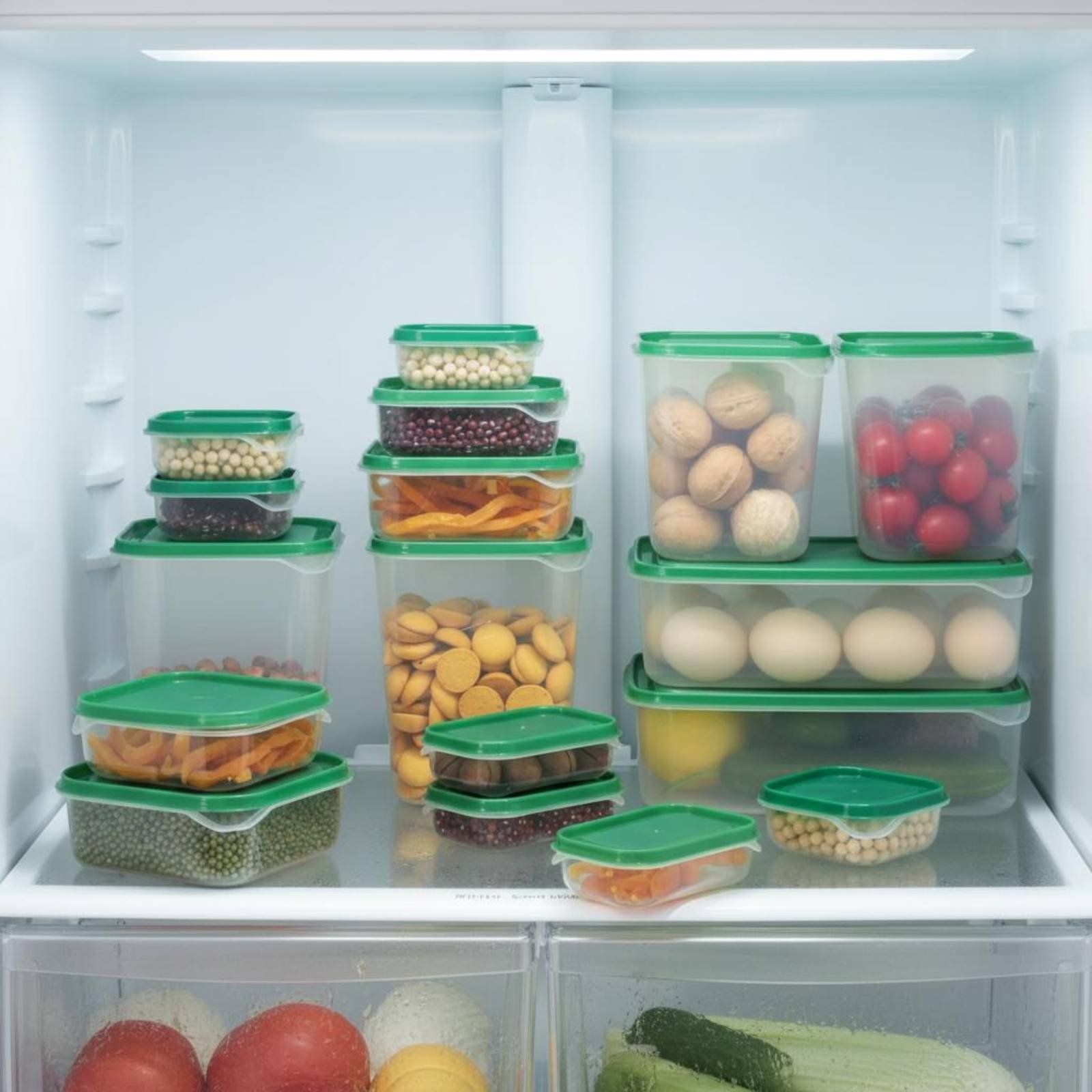 Conjunto de 17 Caixas de Armaz - Food Storage Refrigerator avaliação e preço
