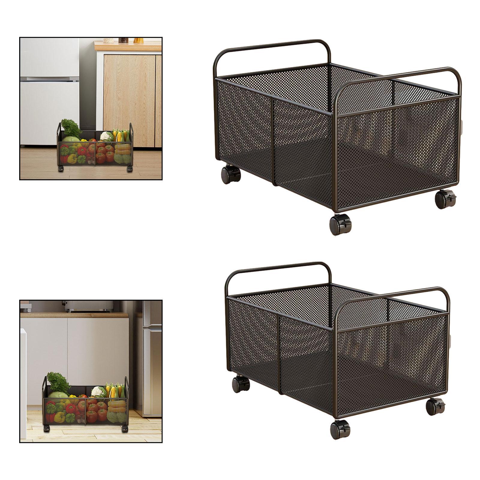 Cesto Organizador de Malha de  - Food Storage On Wheels avaliação e preço