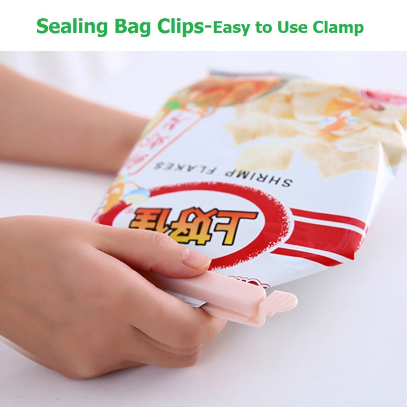 10 pçs saco clipes comida lanc - Food Storage Zip Lock Bags avaliação e preço