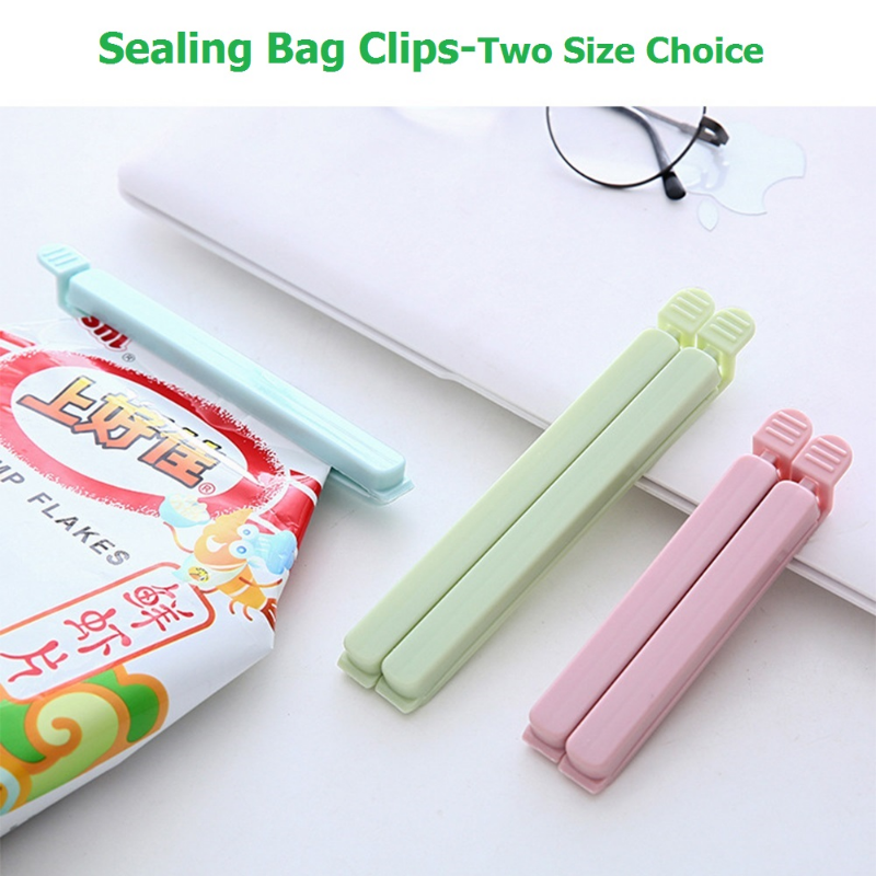 10 pçs saco clipes comida lanc - Food Storage Zip Lock Bags avaliação e preço