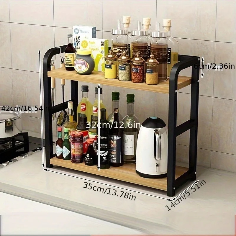 Prateleira de Metal de 2 Nívei - Food Storage Shelving avaliação e preço