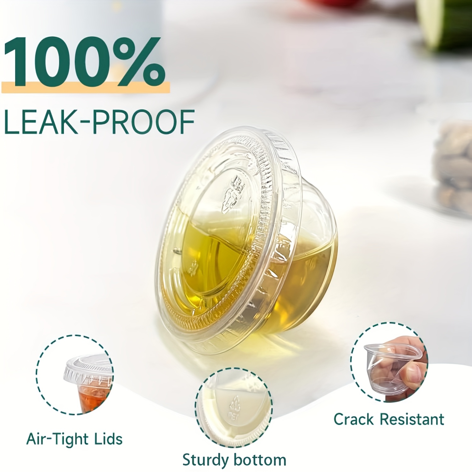 50/100 pces caixa de vedação d - Food Storage Safety avaliação e preço