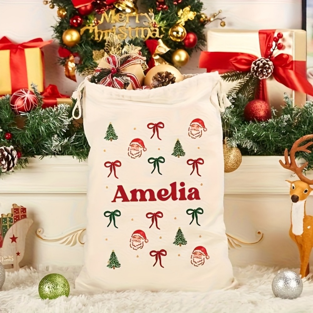 Saco de Natal Personalizado Si - Zebra Food Storage avaliação e preço