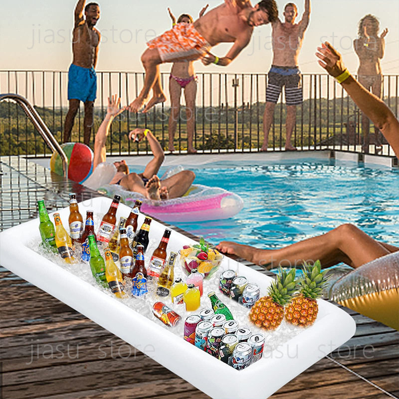 Bandeja flutuante inflável mul - Storage Food Tray avaliação e preço