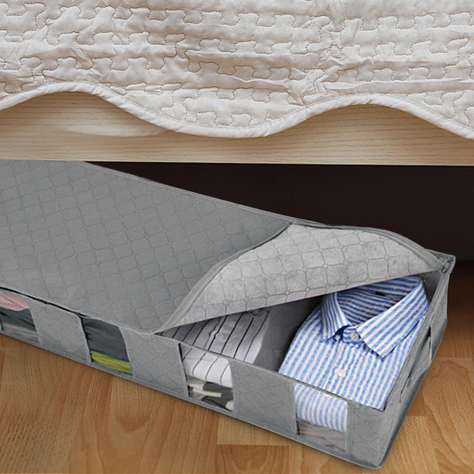 Organizador de Armazenamento à - Food Storage Under Bed avaliação e preço