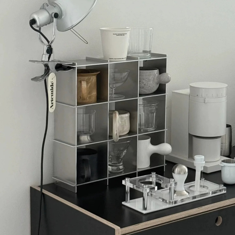 Prateleira Minimalista de Alum - Food Storage Shelving avaliação e preço