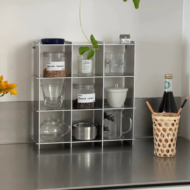 Prateleira Minimalista de Alum - Food Storage Shelving avaliação e preço
