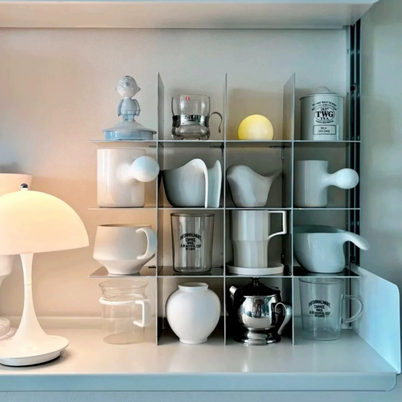 Prateleira Minimalista de Alum - Food Storage Shelving avaliação e preço