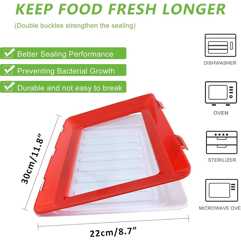 Bandeja de armazenamento de ge - Food Storage Food Safety avaliação e preço