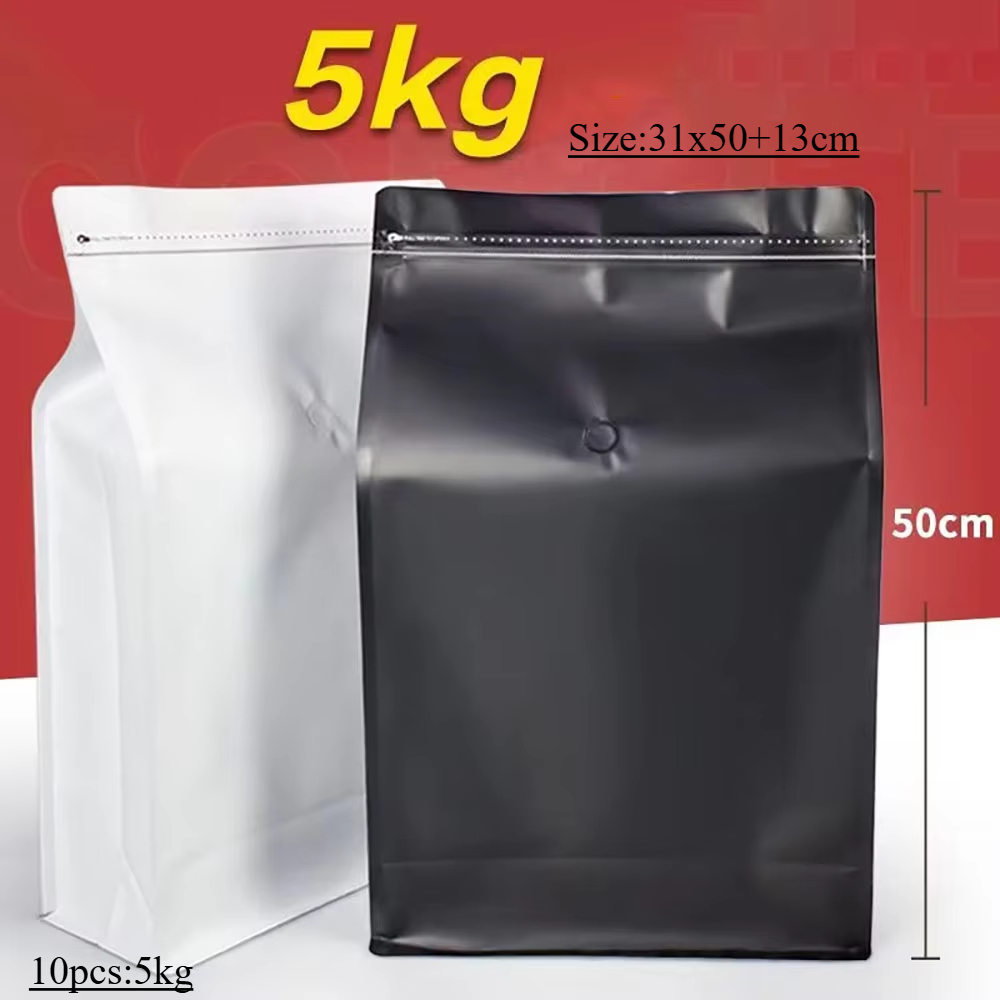 10 peças 5kg ziplock grãos de  - Food Storage Zip Lock Bags avaliação e preço