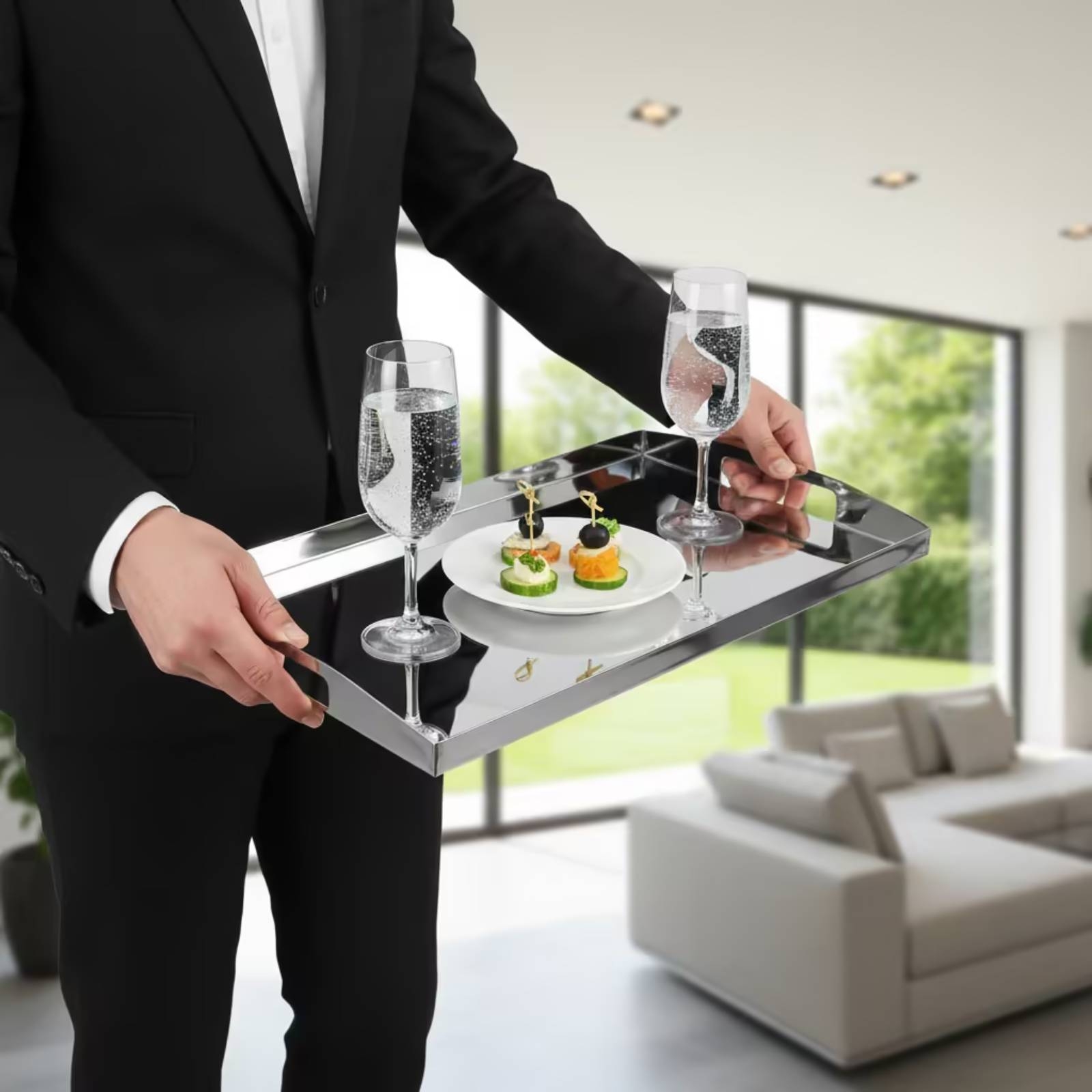 Bandeja de Aço Inoxidável Prat - Food Storage In Stainless Steel avaliação e preço