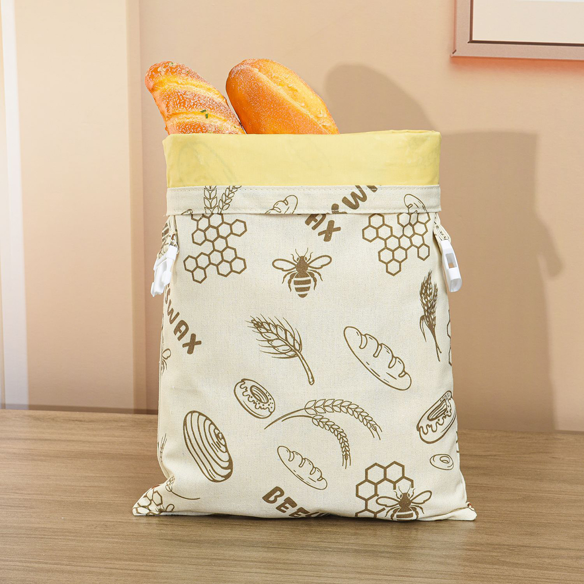 Sacos de Pão de Cera de Abelha - Food Storage Bags Reusable avaliação e preço