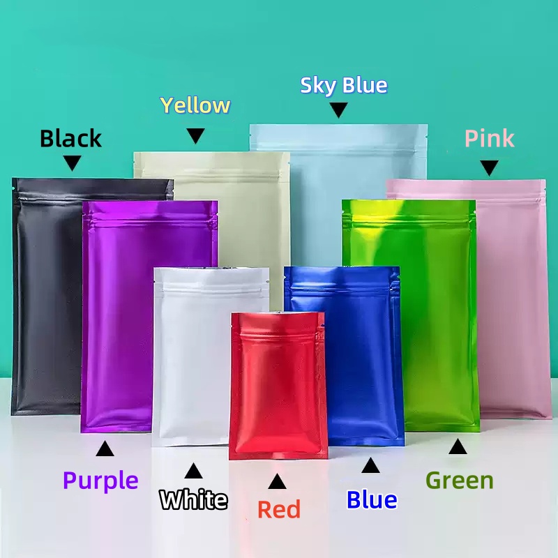 100 unidades de sacos colorido - Zebra Food Storage avaliação e preço