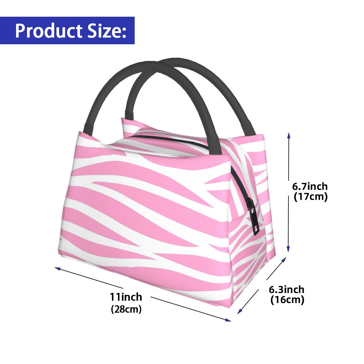 Bolsa térmica com estampa de z - Zebra Food Storage avaliação e preço