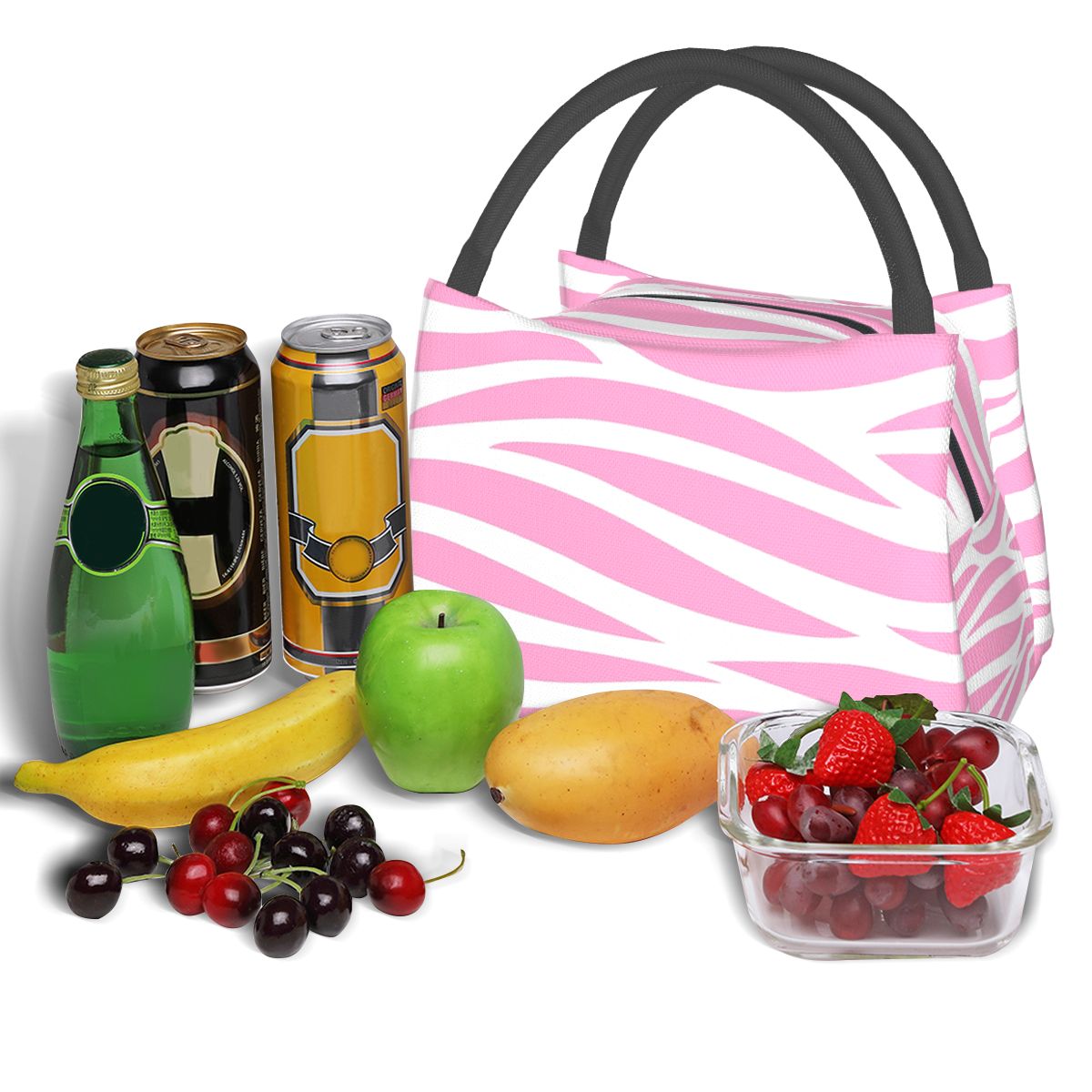 Bolsa térmica com estampa de z - Zebra Food Storage avaliação e preço