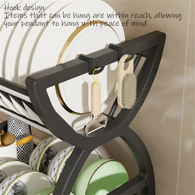 Escorredor de Louça de 2 Nívei - Food Storage Shelving avaliação e preço