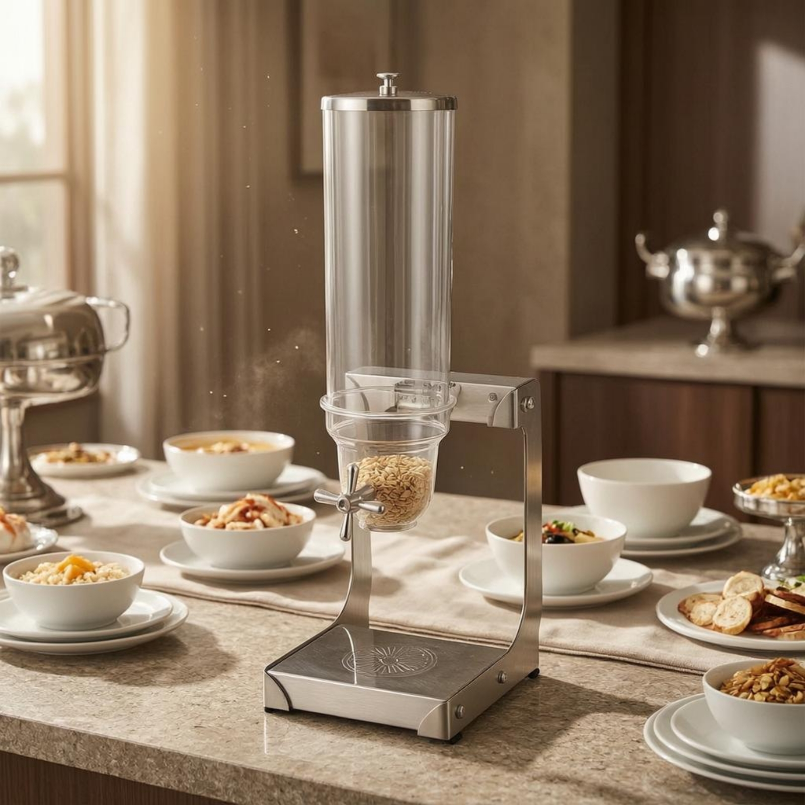 Dispensador de Grãos para Banc - Food Storage In Stainless Steel avaliação e preço
