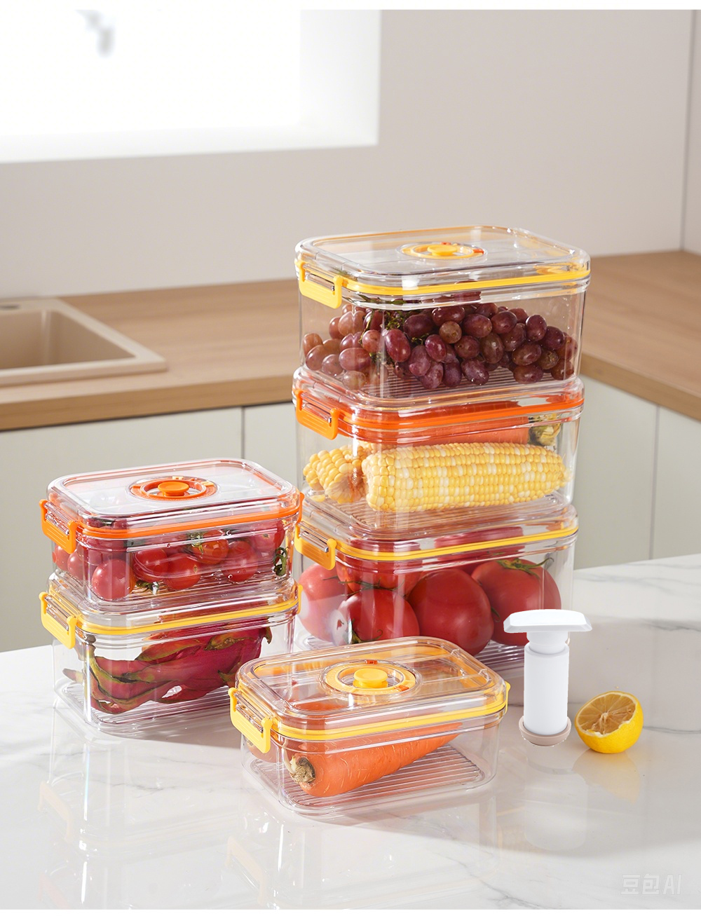 Caixa de Conservação a Vácuo p - Food Storage Refrigerator avaliação e preço