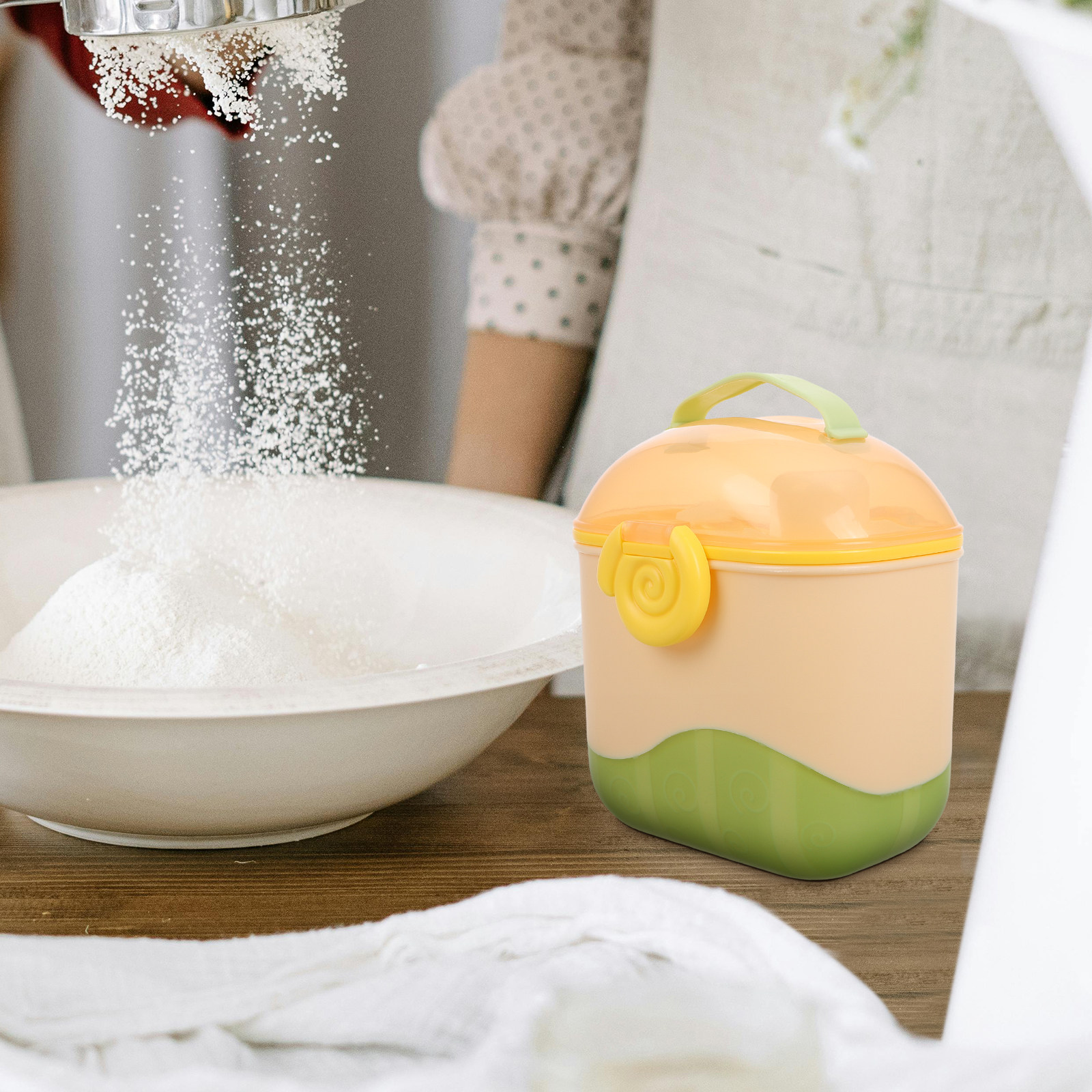 Dispensador de Leite em Pó Mul - Food Storage For Baby avaliação e preço