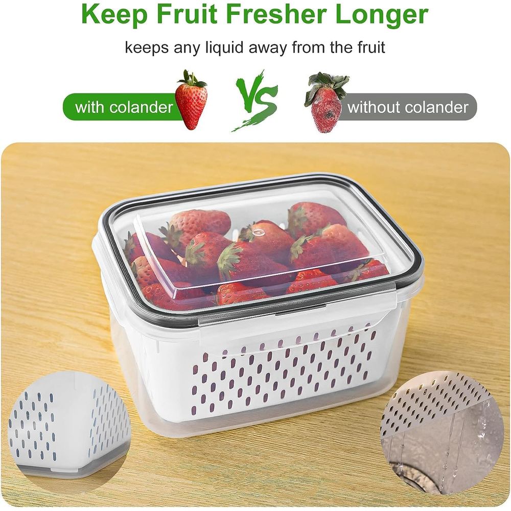 Recipientes de Armazenamento c - Food Storage Refrigerator avaliação e preço