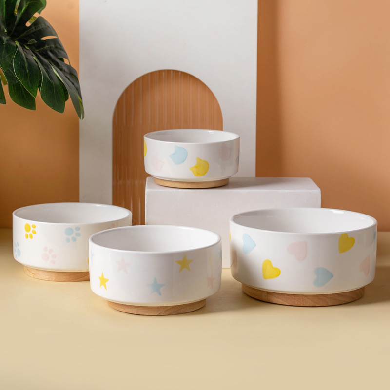 Tigela de cerâmica para cães c - Food Storage Safety avaliação e preço