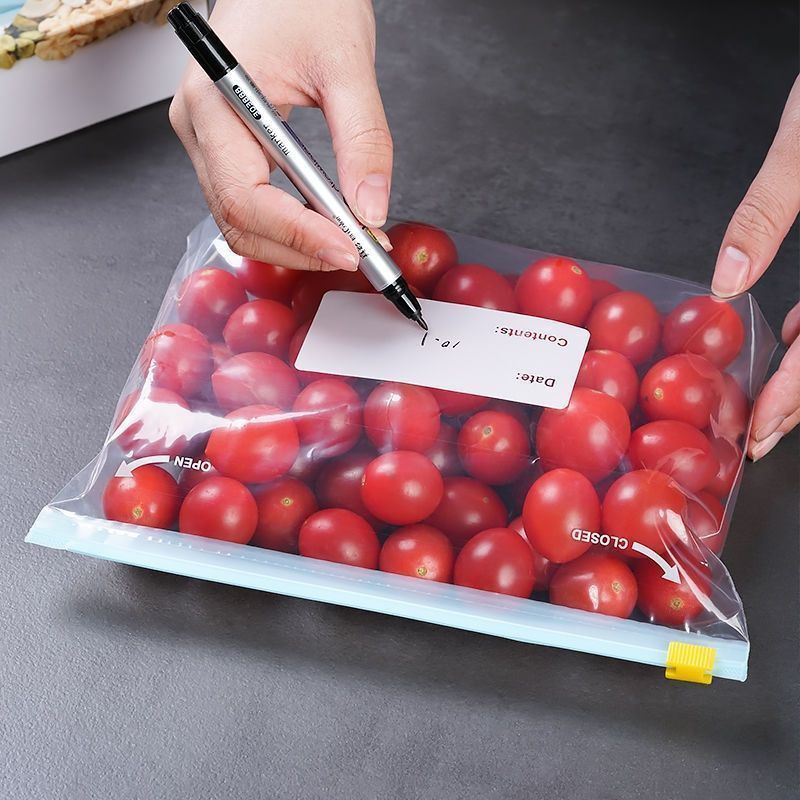 100 pçs slider galão sacos de  - Food Storage Zipper avaliação e preço
