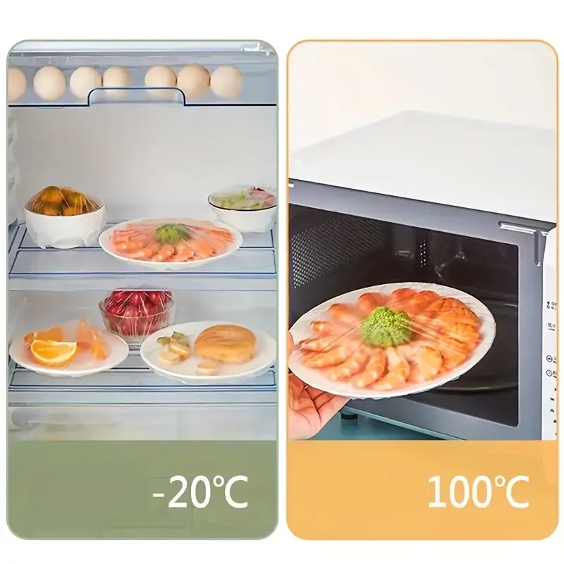 100 unidades de Coberturas Des - Food Storage Food Safety avaliação e preço