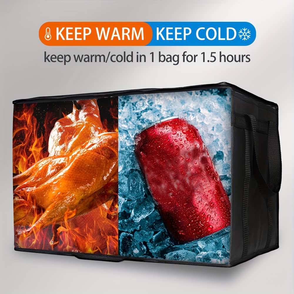 Saco de comida isolada dobráve - Food Storage Bags Reusable avaliação e preço